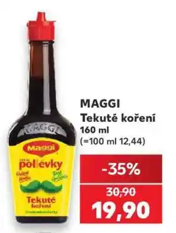 Kaufland Maggi Tekuté koření nabídka