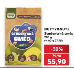 Kaufland NUTTY&NUTZ Studentská směs nabídka