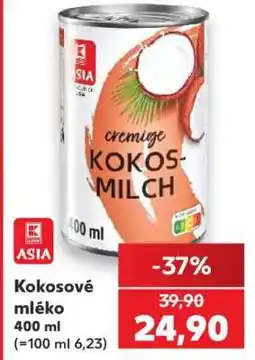 Kaufland Kokosové mléko nabídka