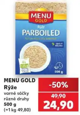 Kaufland Menu Gold rýže nabídka