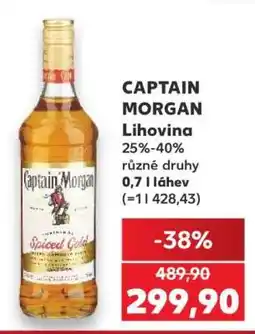 Kaufland Captain Morgan nabídka