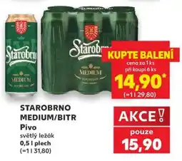 Kaufland Starobrno Medium , BITR nabídka