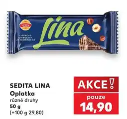 Kaufland Sedita Lina oplatka nabídka