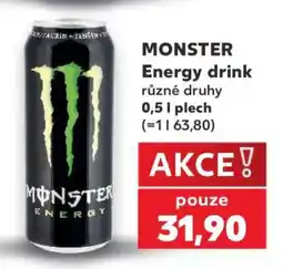 Kaufland Monster Energy drink nabídka