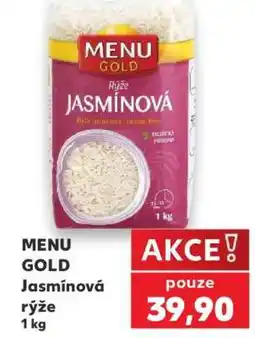Kaufland MENU GOLD Jasmínová rýže 1 kg nabídka