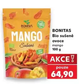 Kaufland BONITAS Bio sušené ovoce mango 100 g nabídka