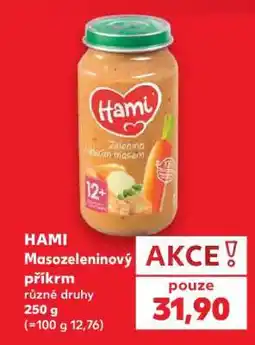 Kaufland Hami masozeleninový příkrm nabídka