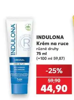 Kaufland INDULONA krém na ruce nabídka