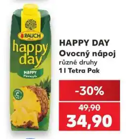 Kaufland HAPPY DAY Ovocný nápoj nabídka