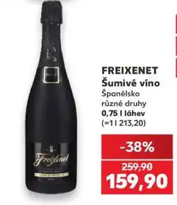 Kaufland FREIXENET Šumivé víno nabídka