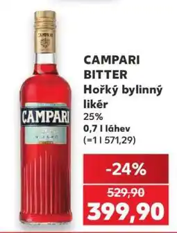 Kaufland Campari Bitter nabídka