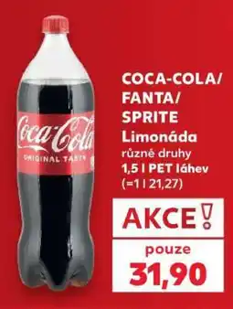 Kaufland Coca-Cola, Fanta, Sprite nabídka