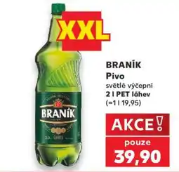 Kaufland BRANÍK Pivo nabídka