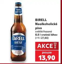 Kaufland BIRELL Nealkoholické pivo nabídka
