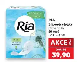 Kaufland RIA Slipové vložky nabídka