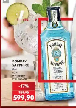 Kaufland BOMBAY SAPPHIRE Gin nabídka