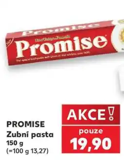 Kaufland Promise zubní pasta nabídka