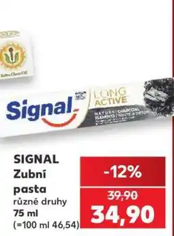 Kaufland Signal zubní pasta nabídka