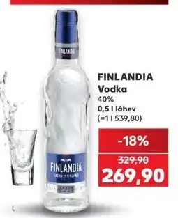 Kaufland Finlandia Vodka nabídka