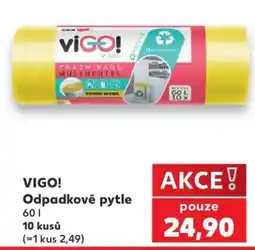 Kaufland VIGO! Odpadkové pytle nabídka