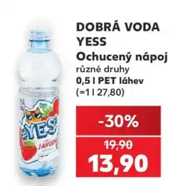 Kaufland DOBRÁ VODA #YESS nabídka