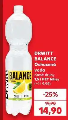 Kaufland DRWITT BALANCE Ochucená voda nabídka