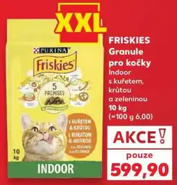 Kaufland Friskies granule pro kočky nabídka