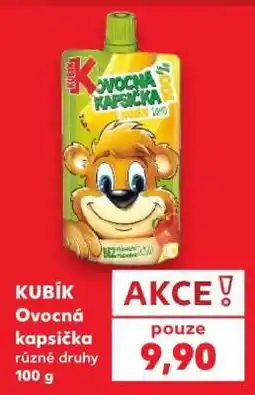 Kaufland KUBÍK Ovocná kapsička nabídka