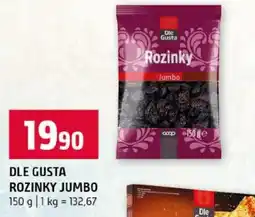 Terno Dle Gusta rozinky jumbo nabídka