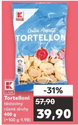 Kaufland Tortelloni nabídka