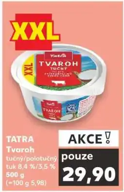 Kaufland Tatra tvaroh nabídka
