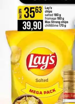 Jip Lay’s chips nabídka
