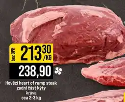 Jip Hovězí heart of rump steak nabídka
