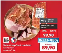 Kaufland Uzené vepřové ramínko nabídka