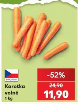 Kaufland Karotka volně nabídka