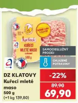 Kaufland DZ KLATOVY Kuřecí mleté maso nabídka