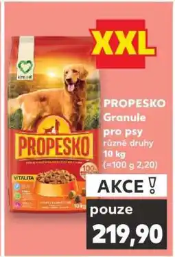 Kaufland Propesko granule pro psy nabídka