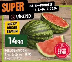 Terno Meloun vodní nabídka