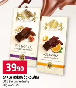 Terno Carla hořká čokoláda nabídka
