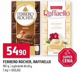 Terno Ferrero rocher, raffaello nabídka