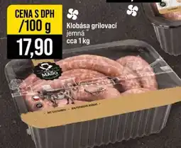 Jip Klobása grilovací jemná nabídka