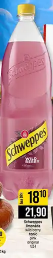 Jip Schweppes limonáda wild berry pink original nabídka