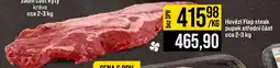Jip Hovězí flap steak/pupek střední část cca 2 - 3 kg nabídka