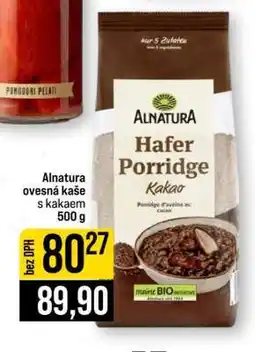 Jip Alnatura ovesná kaše s kakaem nabídka