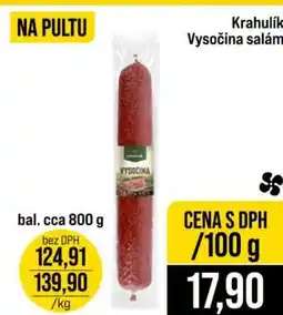 Jip KRAHULÍK VYSOČINA SALÁM nabídka