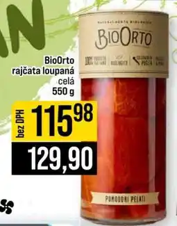 Jip BioOrto rajčata loupaná celá nabídka