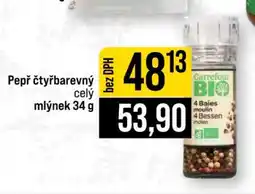 Jip Pepř čtyřbarevný celý mlýnek 34 g nabídka