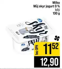 Jip Milko Můj skyr jogurt 0 % bílý 130 g nabídka