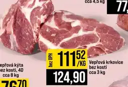 Jip Vepřová krkovice bez kosti cca 3 kg nabídka