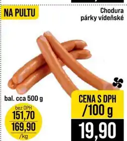 Jip Chodura párky vídeňské nabídka